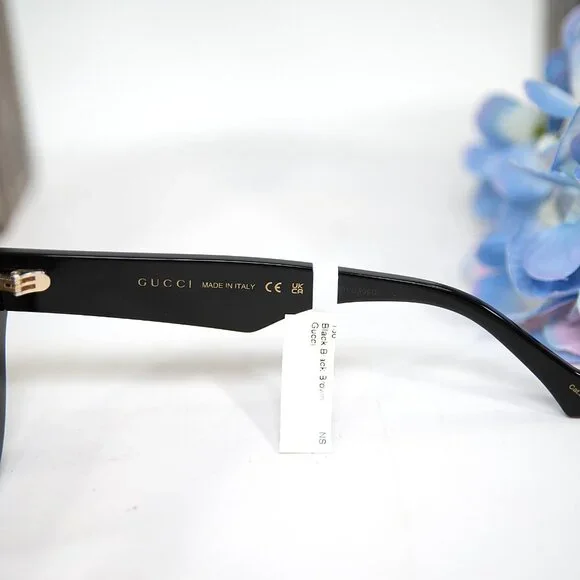 Gucci Round Black GG Logo Acrylic Metal Sunglasses NWT GG0975S m47252005728_1.jpg main image 3